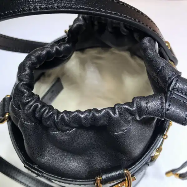 GUCCI Horsebit 1955 small bucket bag