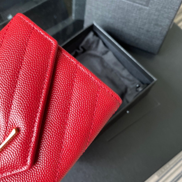 HOT SALE YSL MONOGRAM SMALL ENVELOPE WALLET IN