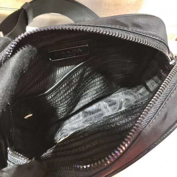 HOT SALE PRADA Re-Nylon and Saffiano leather shoulder bag