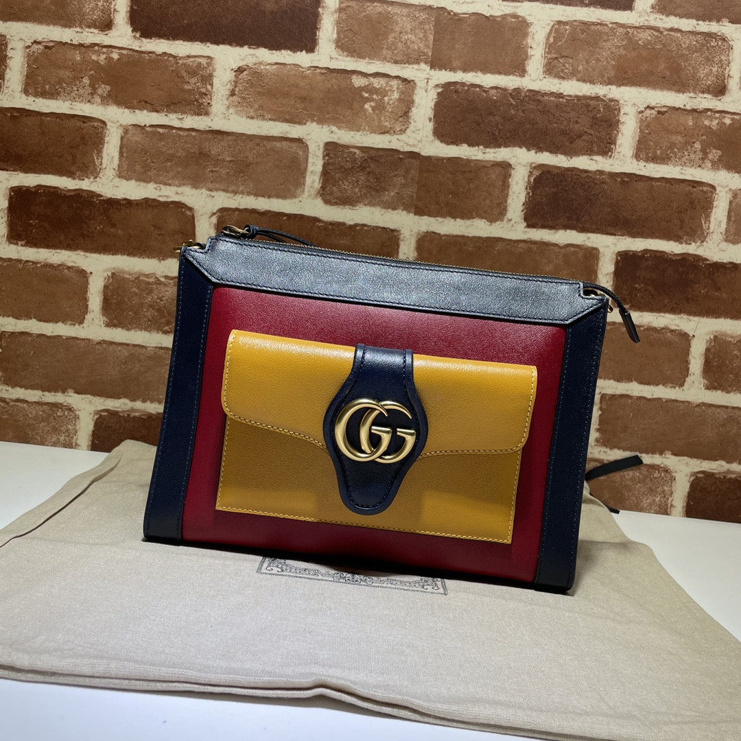 HOT SALE GUCCI Small shoulder bag with Double G