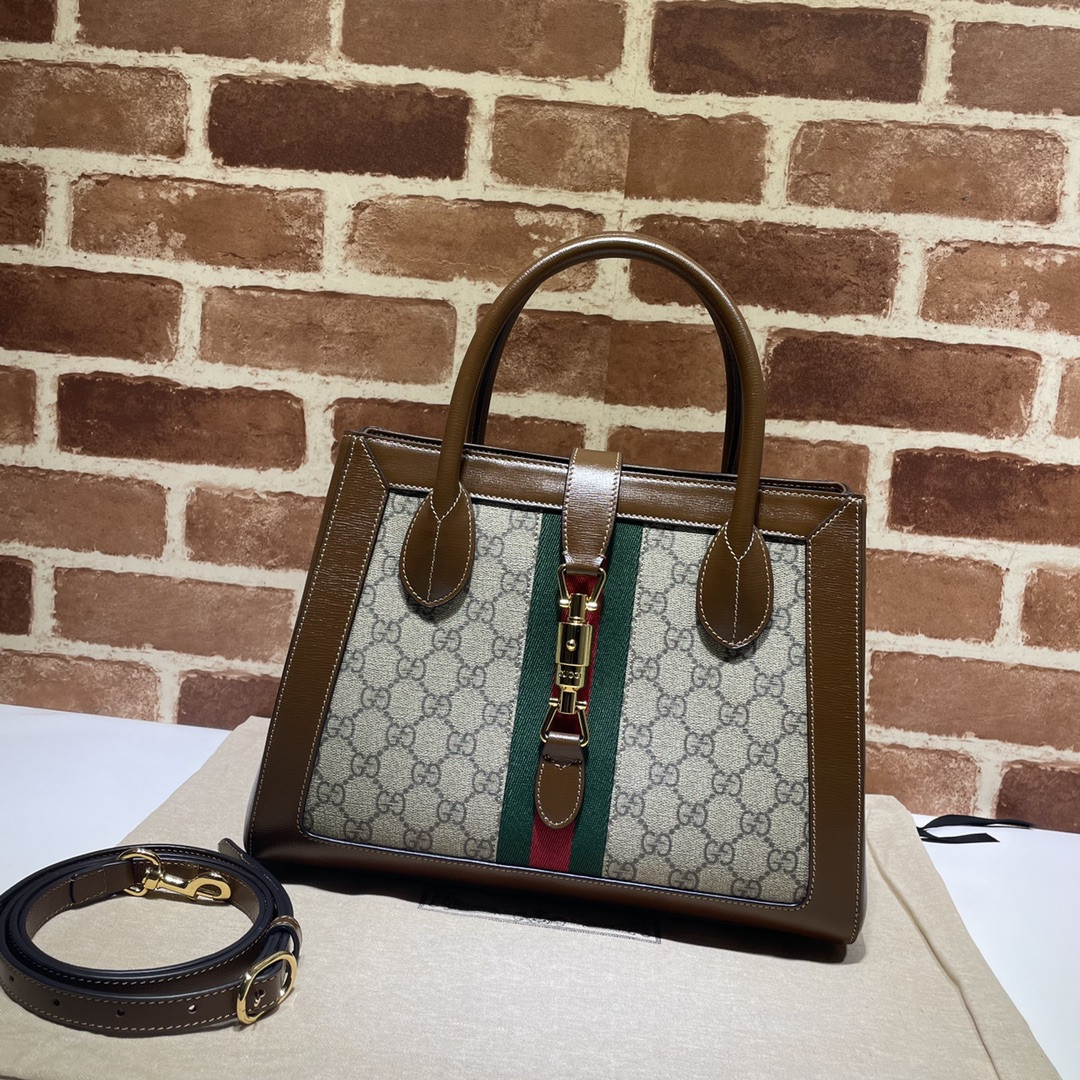 HOT SALE GUCCI Jackie 1961 medium tote bag