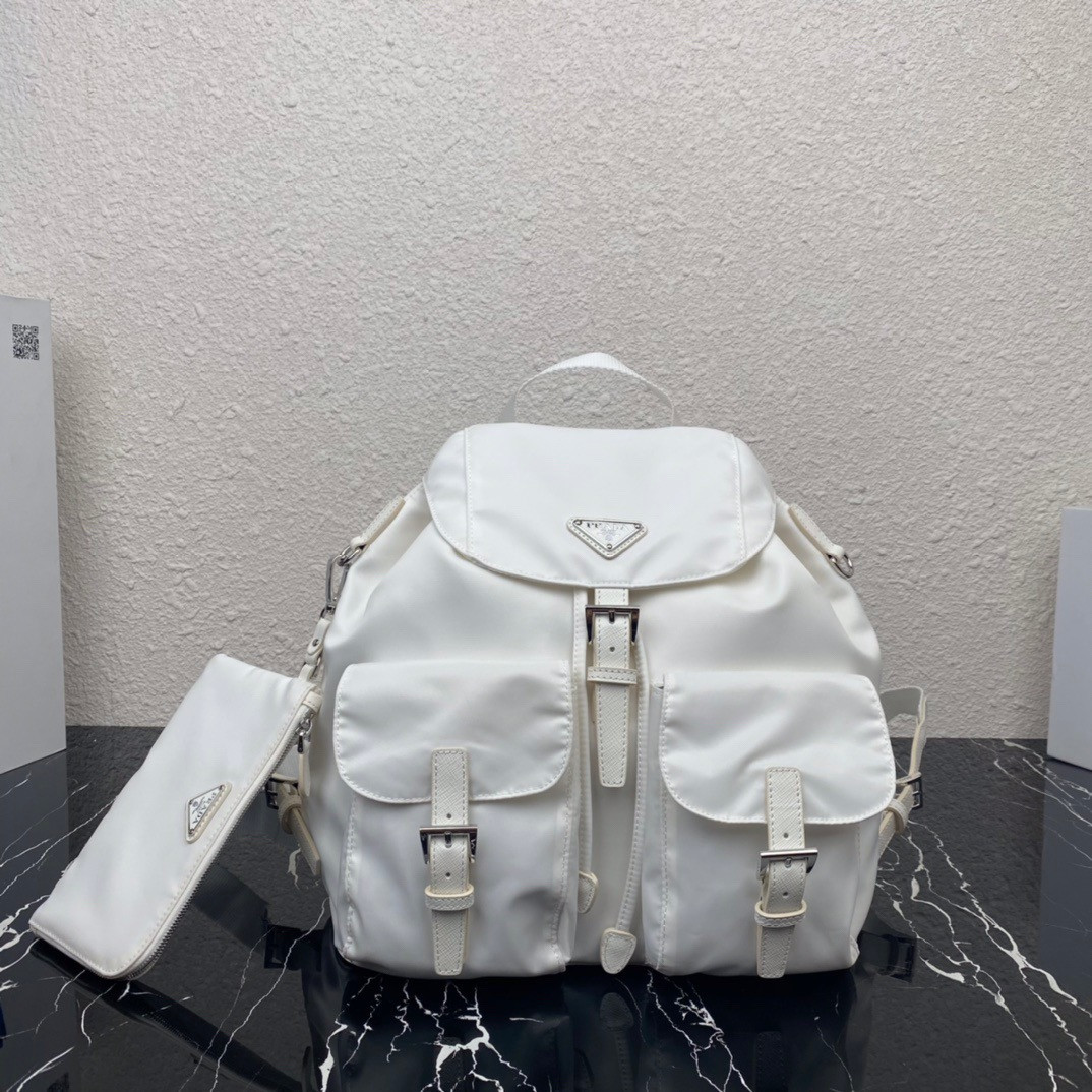 HOT SALE PRADA Re-Nylon Medium Backpack-32-15-30CM