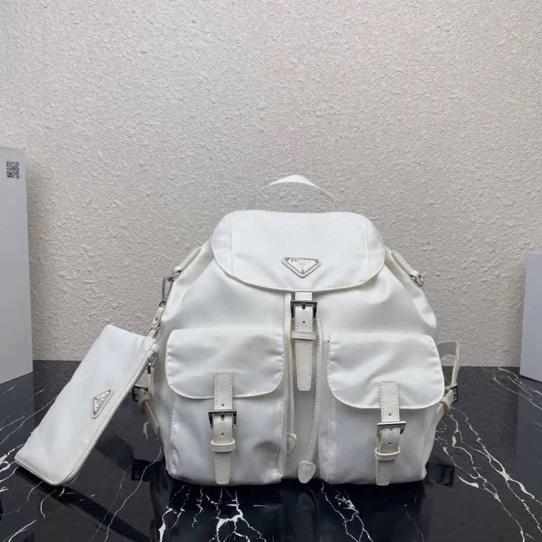 TO PRADA Re-Nylon Medium Backpack-32-15-30CM