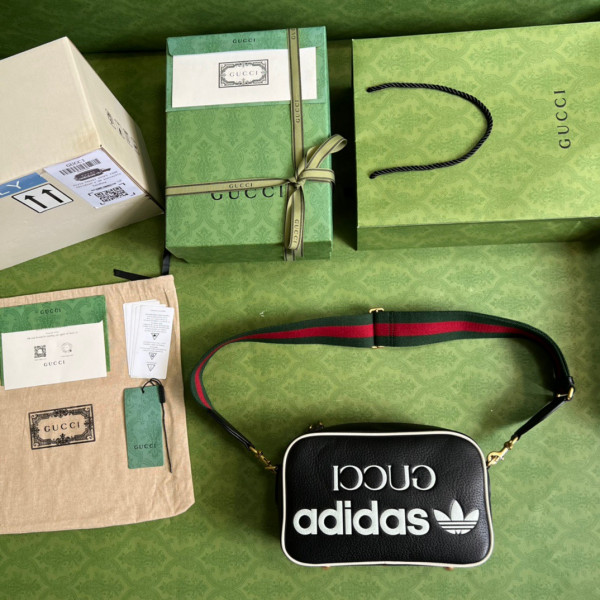 HOT SALE Adidas x Gucci small shoulder bag