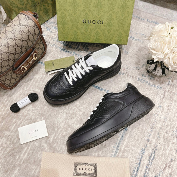 HOT SALE GUCCI GG embossed sneaker