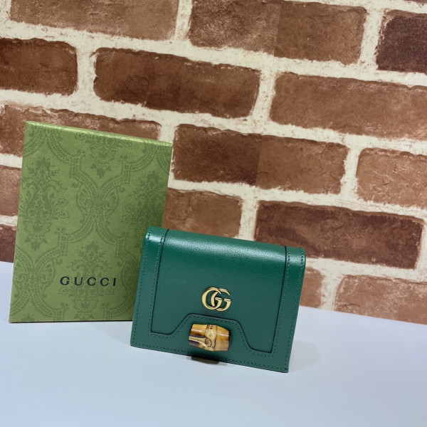 HOT SALE Gucci Diana card case wallet