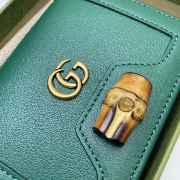 HOT SALE Gucci Diana card case wallet