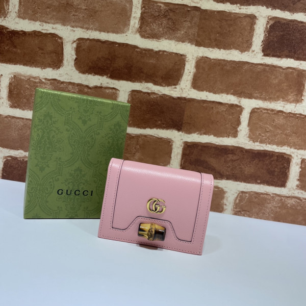 HOT SALE Gucci Diana card case wallet