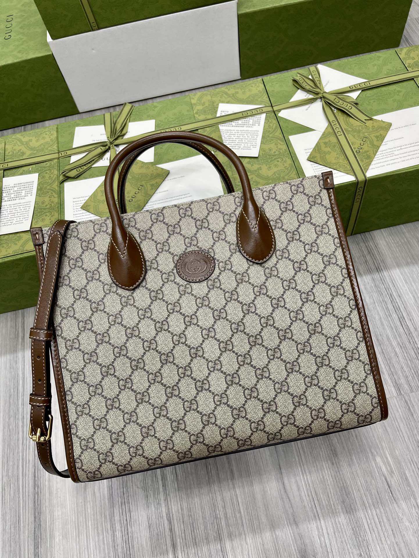 HOT SALE GUCCI GG small tote bag