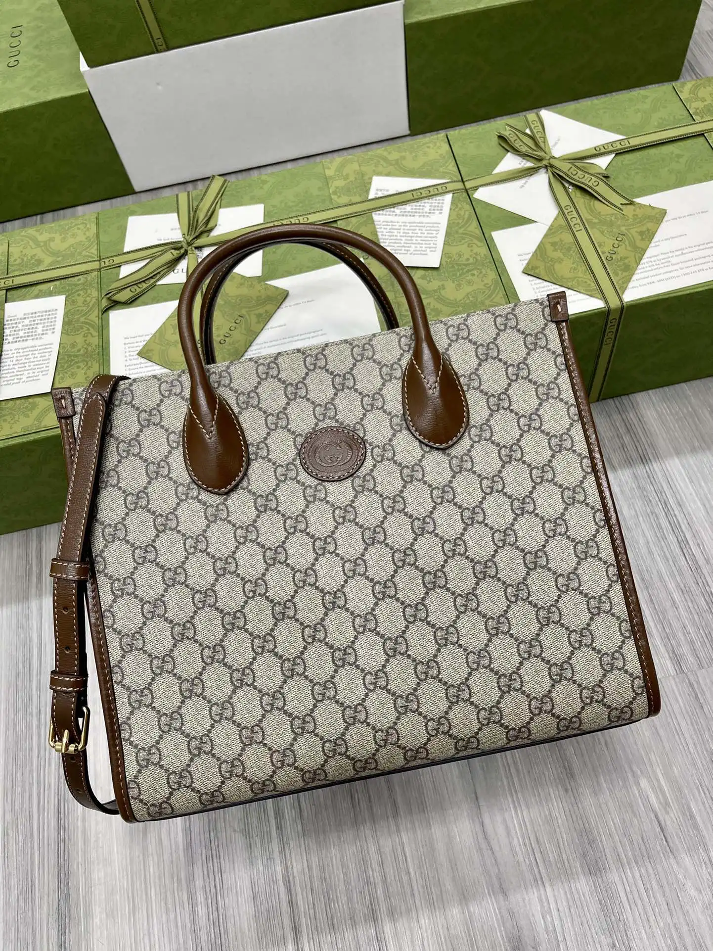 GUCCI GG small tote bag