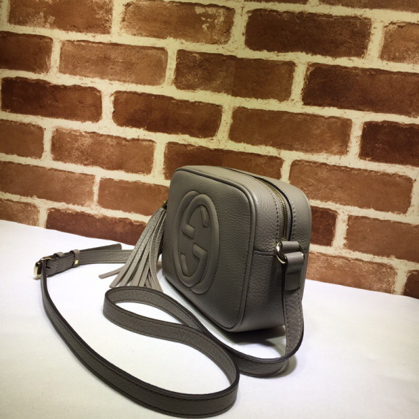 HOT SALE GUCCI Soho small leather disco bag