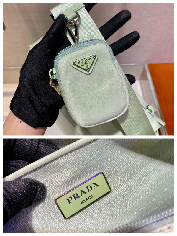 HOT SALE PRADA Medium Nylon Shoulder Bag