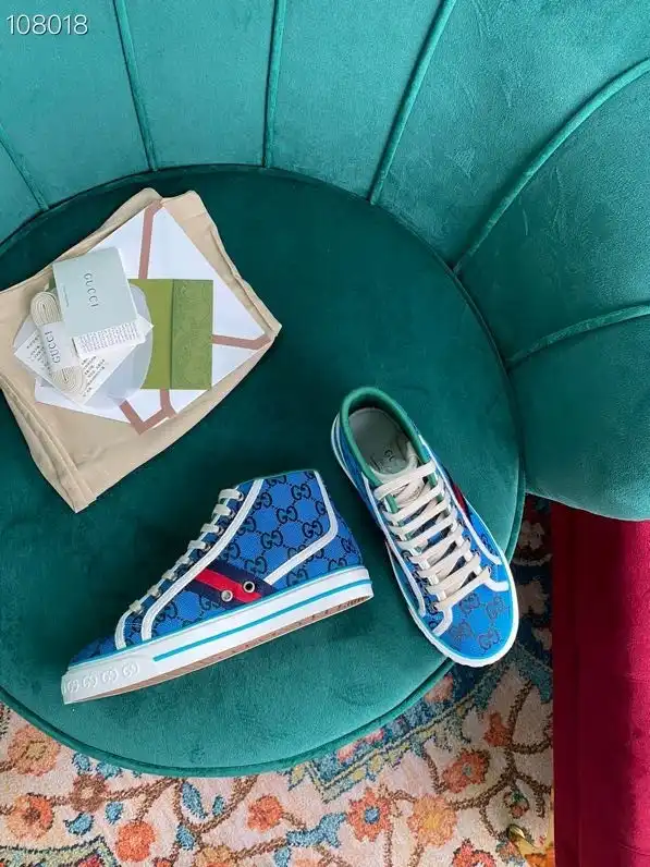 Frstbag ru GUCCI Tennis 1977 GG Multicolor high-top