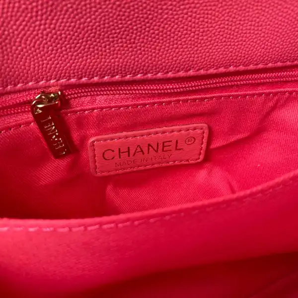 CHANEL FLAP BAG WITH TOP HANDLE