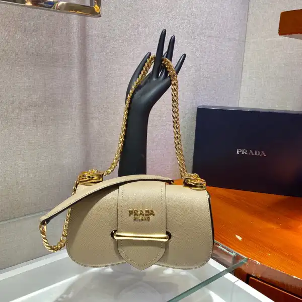 PRADA Saffiano Leather Prada Sidonie Bag