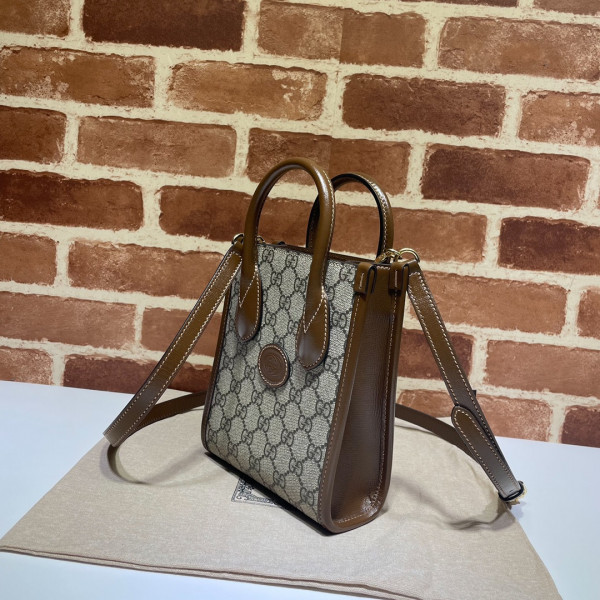 HOT SALE Gucci Mini tote bag with Interlocking G