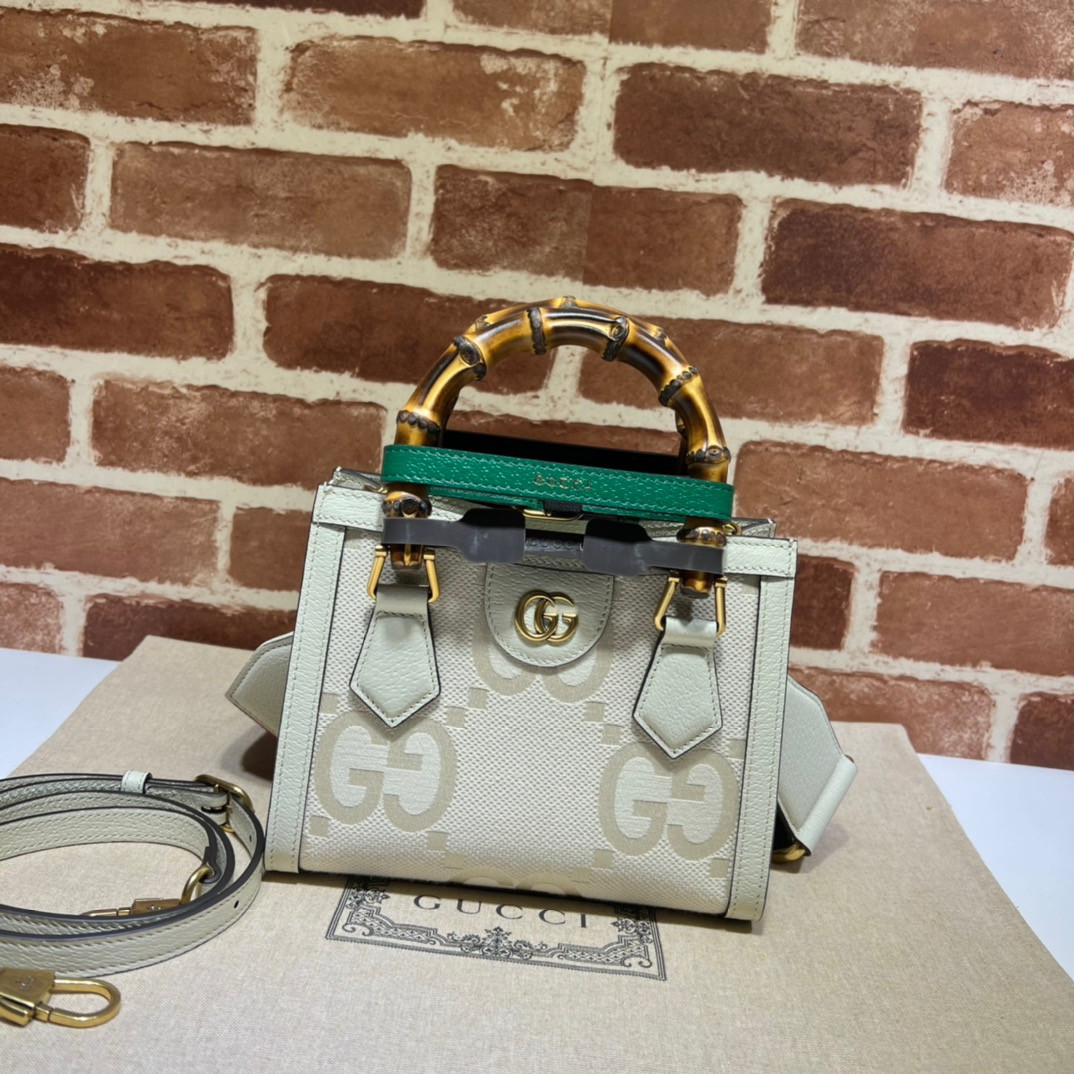 HOT SALE Gucci Diana mini tote bag