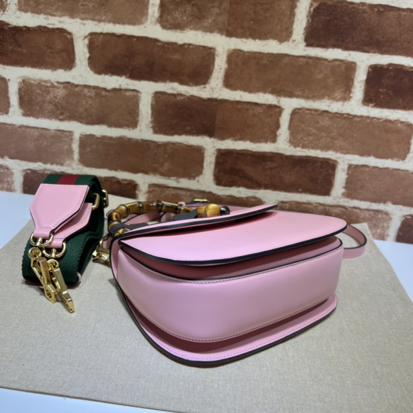 HOT SALE Gucci Small top handle bag with Bamboo