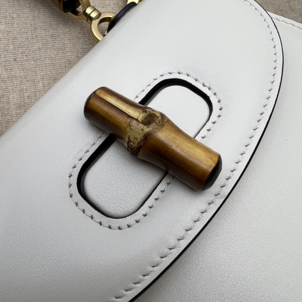 HOT SALE GUCCI Mini top handle bag with Bamboo