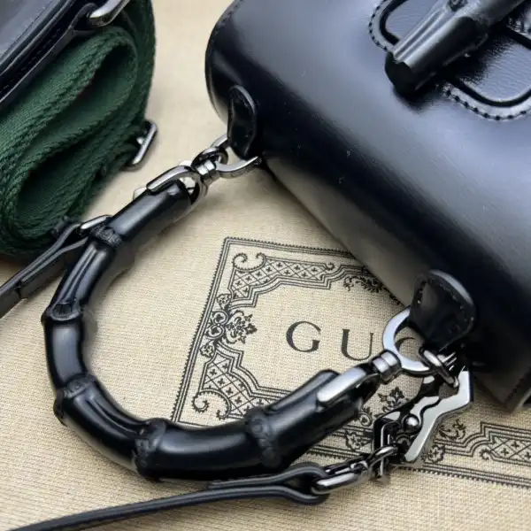 GUCCI Mini top handle bag with Bamboo