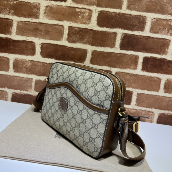 HOT SALE GUCCI Messenger bag with Interlocking G