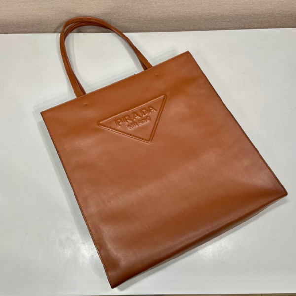 HOT SALE PRADA Leather tote bag