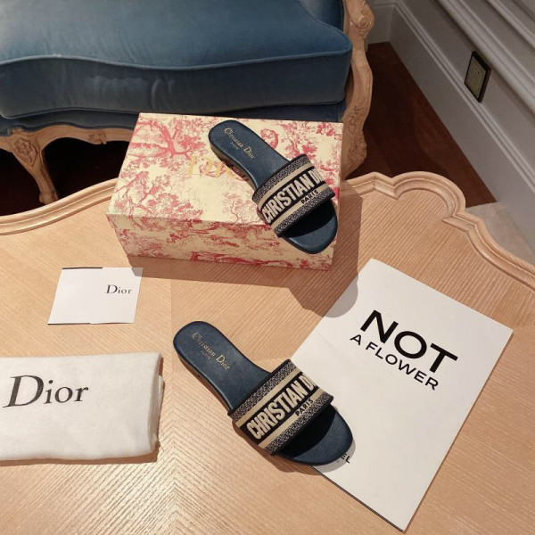 HOT SALE dior DWAY SLIDES