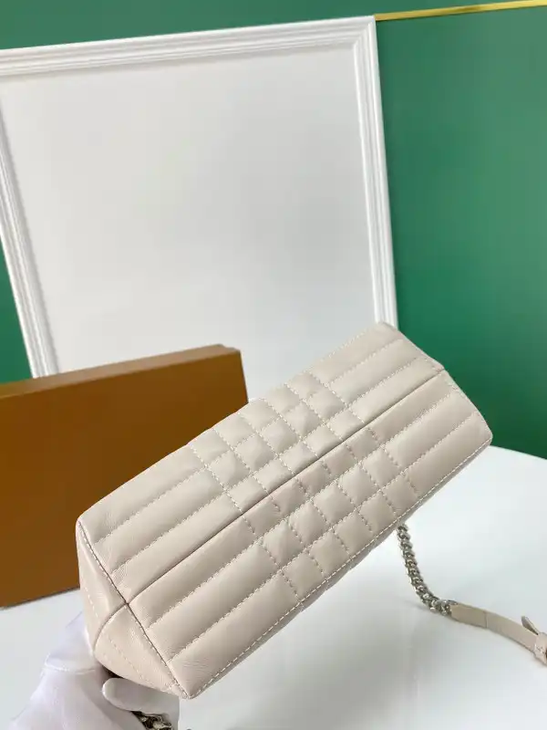 BURBERRY Small Quilted Lambskin Soft Lola Bag