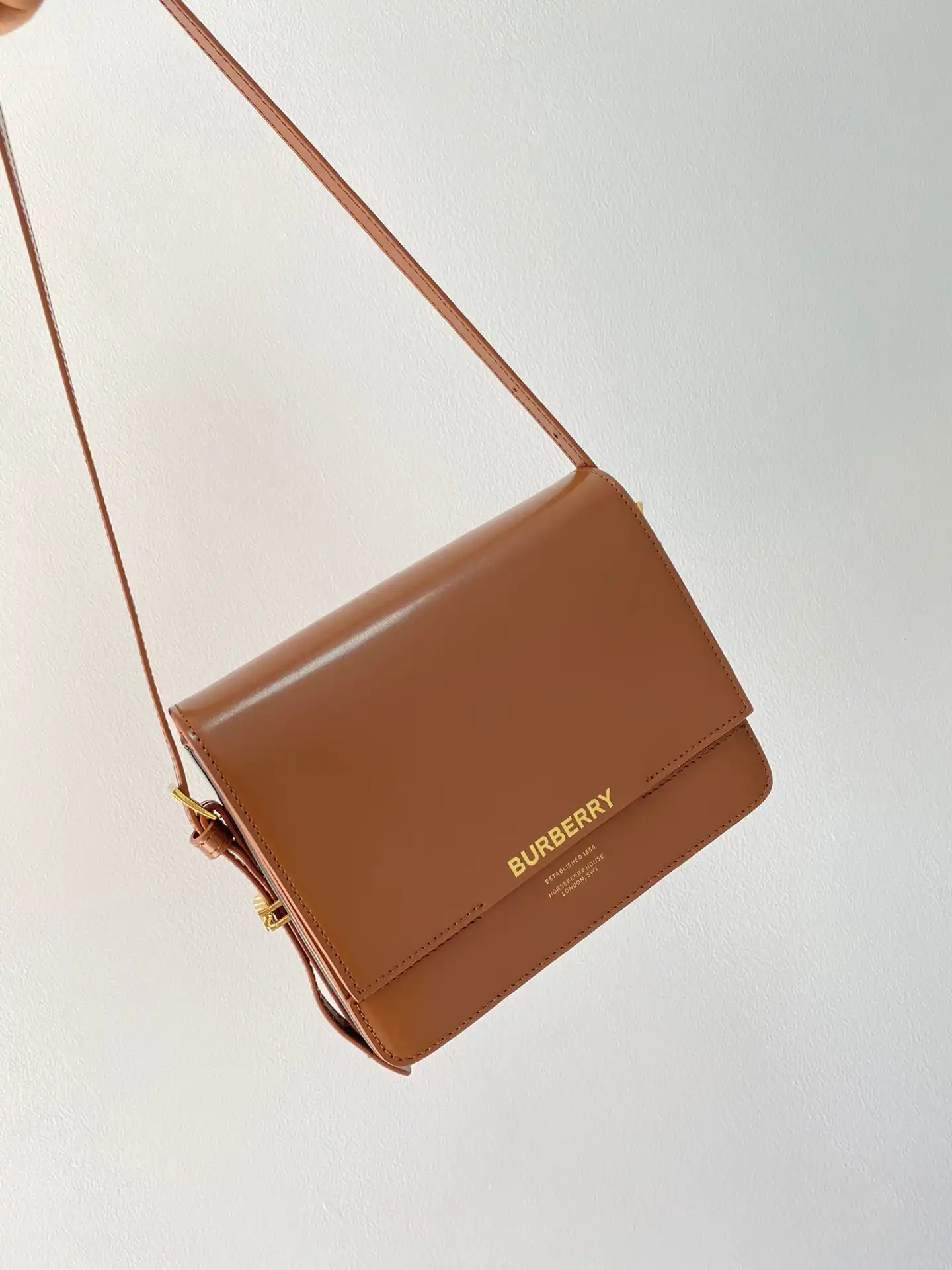 BURBERRY Small Leather Grace Bag