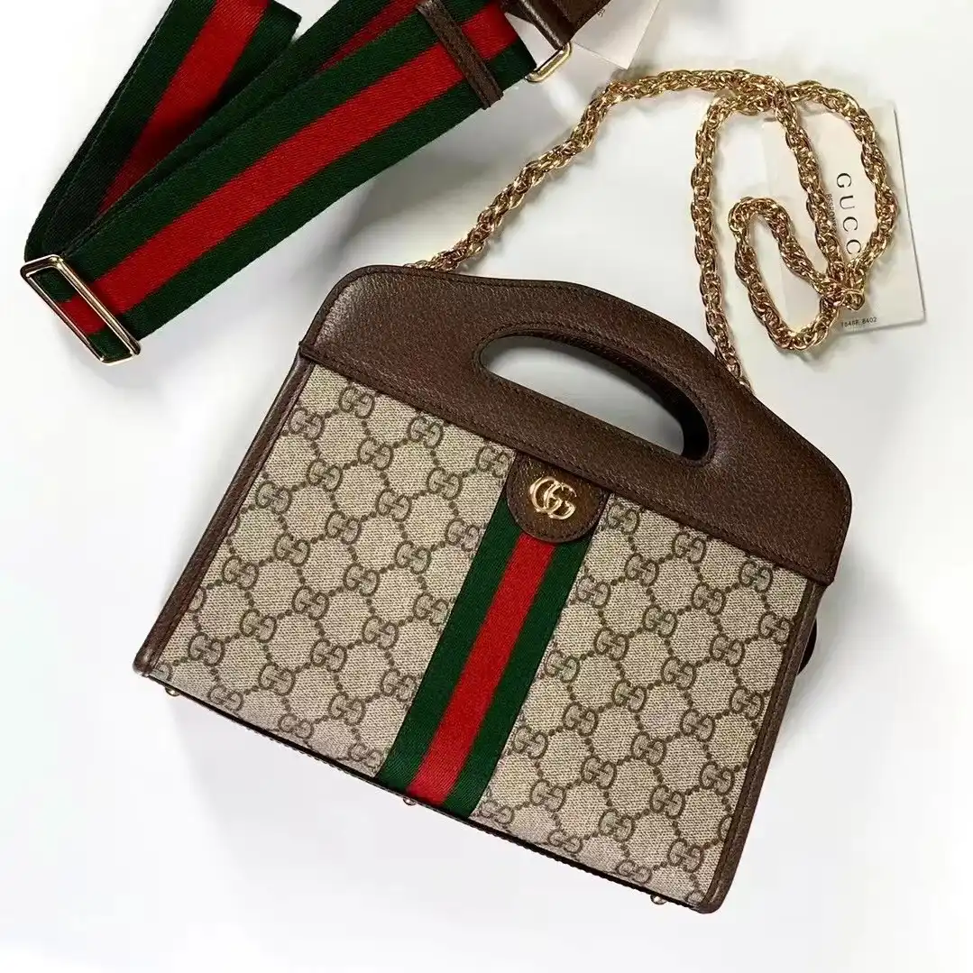 GUCCI Ophidia small tote with Web