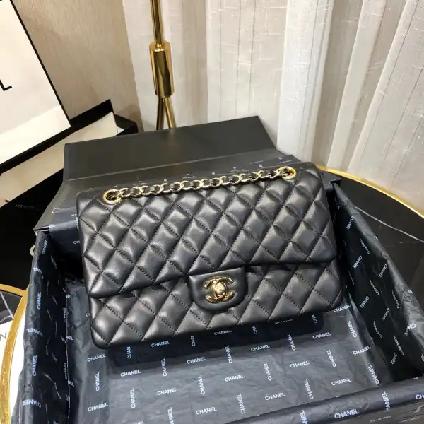 CHANEL FLAP BAG LAMBSKIN