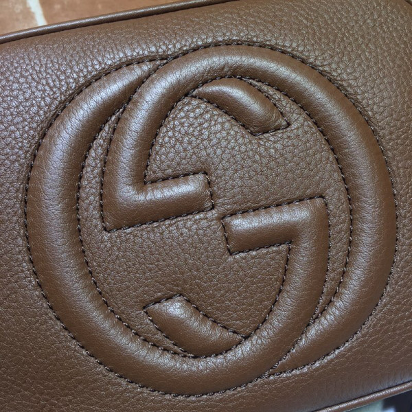 HOT SALE GUCCI Soho small leather disco bag