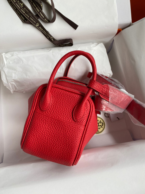 HOT SALE HERMES LINDY MINI HANDMADE