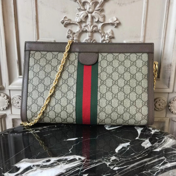 HOT SALE Gucci Ophidia GG medium shoulder bag