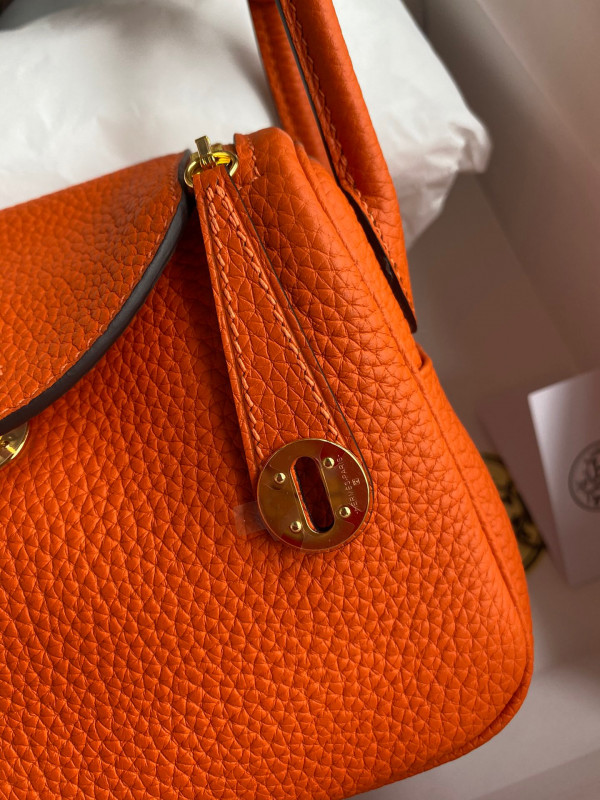 HOT SALE HERMES LINDY MINI HANDMADE