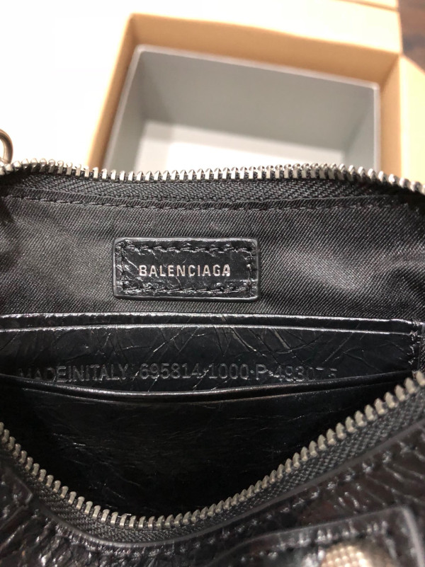 HOT SALE BALENCIAGA WOMEN'S LE CAGOLE MINI BAG WITH CHAIN