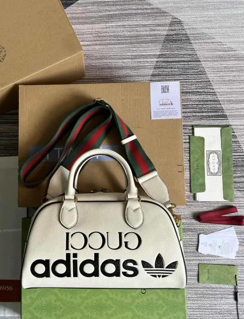 Adidas x Gucci mini duffle bag