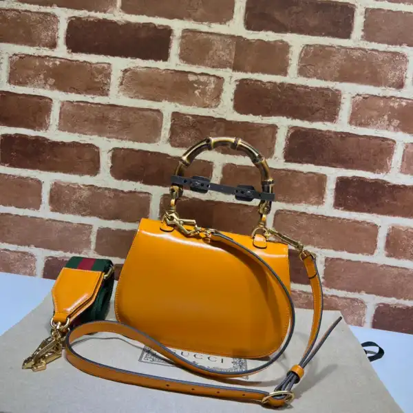 Affordable Gucci Small top handle bag with Bamboo