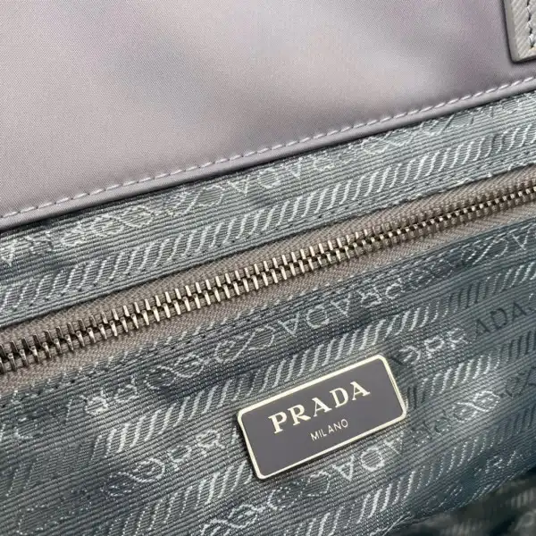 PRADA Re-Nylon and Saffiano leather tote bag