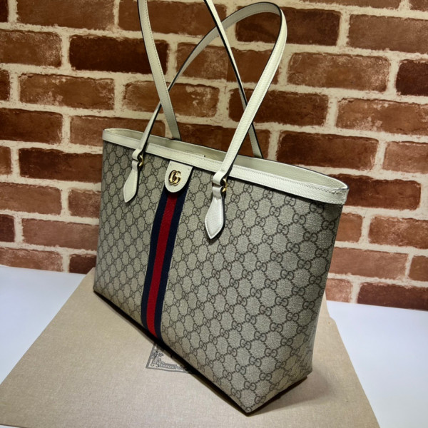 HOT SALE GUCCI Ophidia medium tote with Web