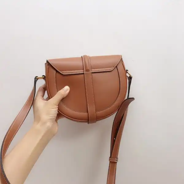 First Bag Ru CELIN* SMALL BESACE 16 BAG IN SATINATED CALFSKIN