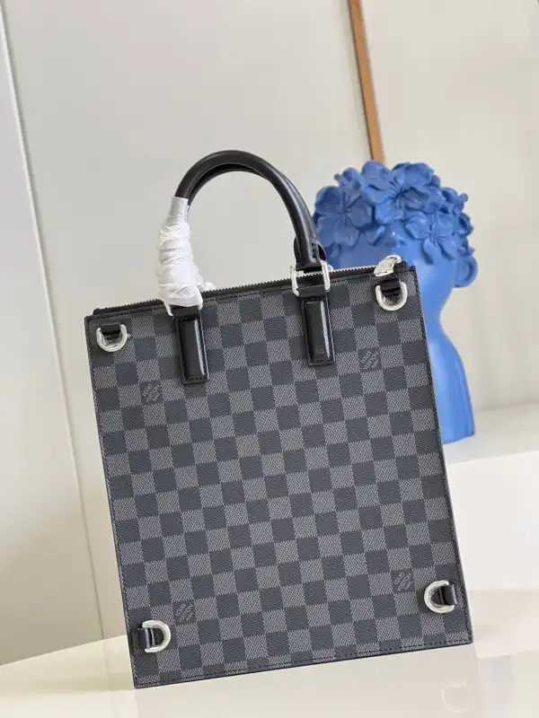 Aaa replica bags LOUIS VUITTON SAC PLAT CROSS