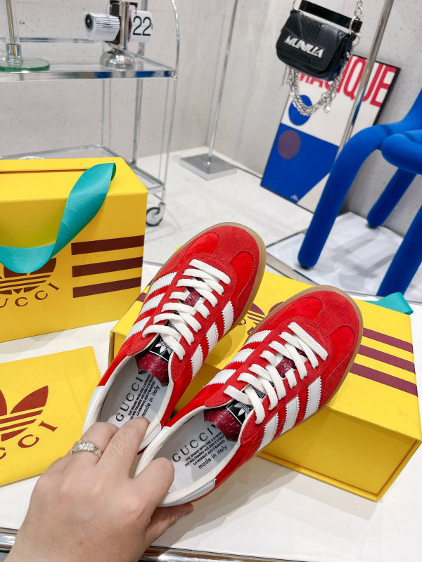 HOT SALE Adidas x Gucci women's Gazelle sneaker