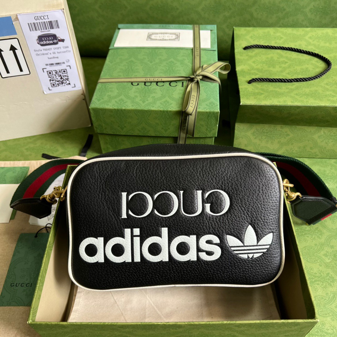 HOT SALE Adidas x Gucci small shoulder bag