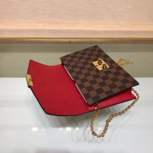 HOT SALE LOUIS VUITTON CROISETTE CHAIN WALLET