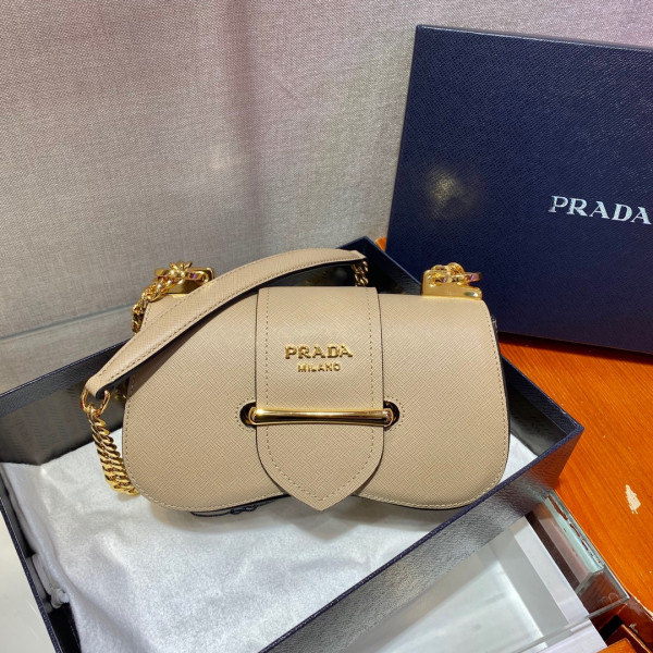 HOT SALE PRADA Saffiano Leather Prada Sidonie Bag