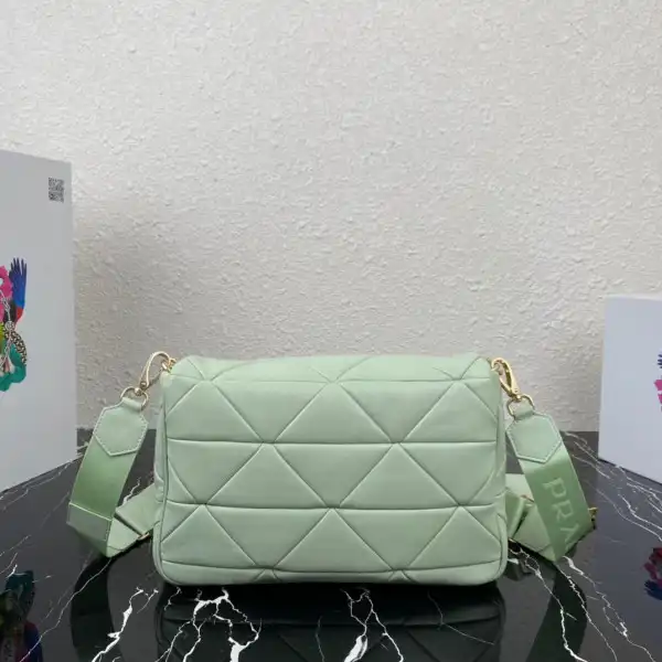 Yupoo bagsoffer Prada System nappa leather patchwork bag