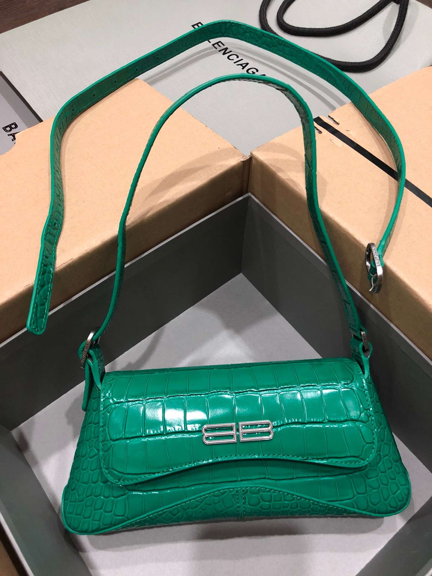 HOT SALE BALENCIAGA XX SMALL FLAP BAG BOX