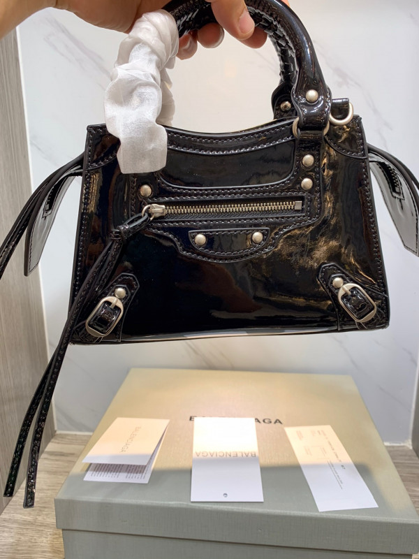 HOT SALE BALENCIAGA NEO CLASSIC NANO TOP HANDLE BAG