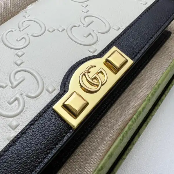 Affordable GUCCI GG wallet with chain